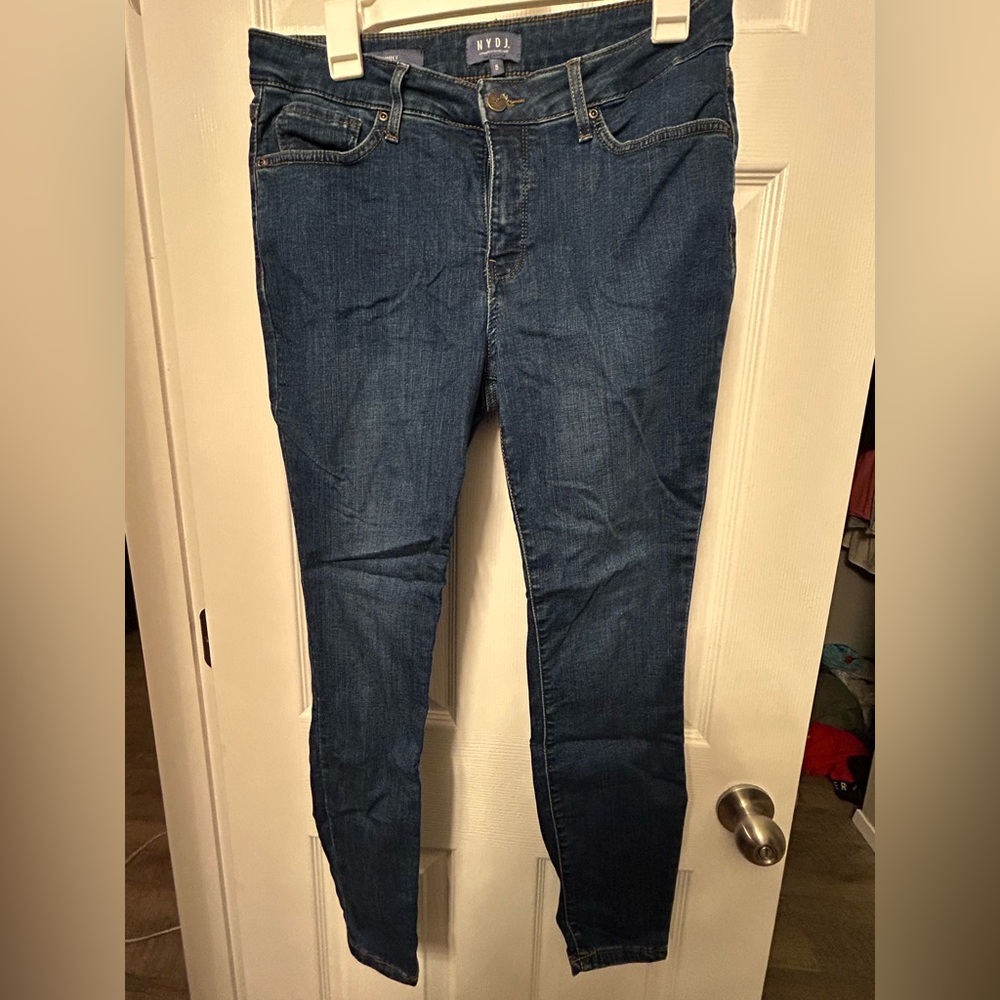 NYDJ Women's Dark Blue Skinny Jeans